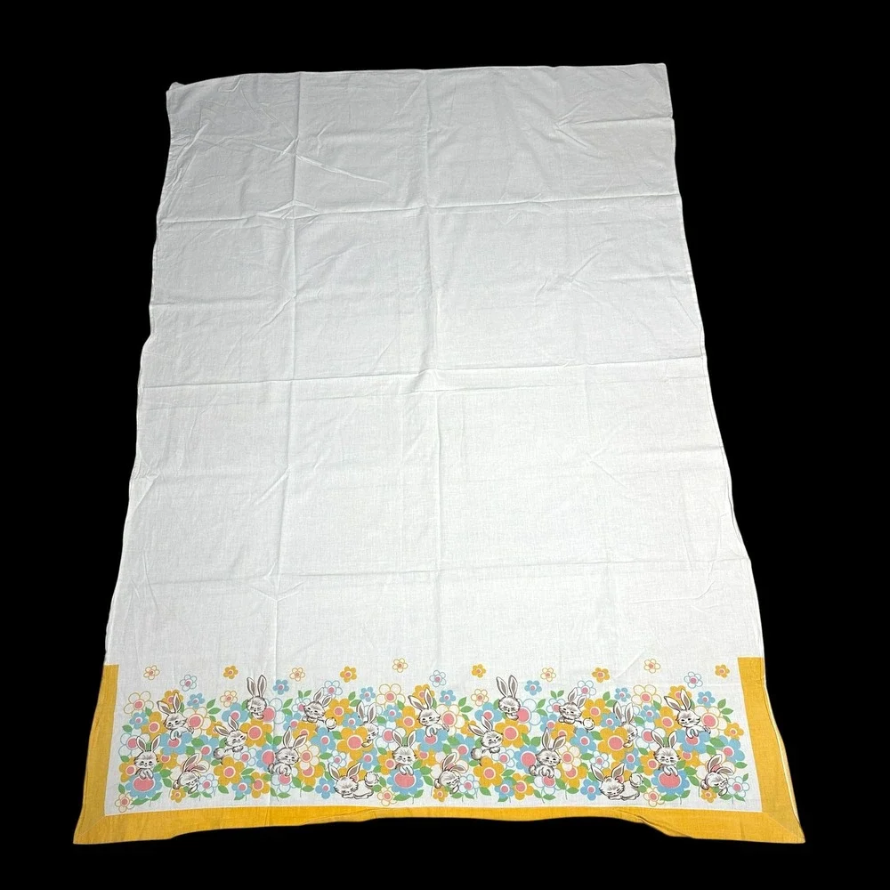 Vintage crib sheet